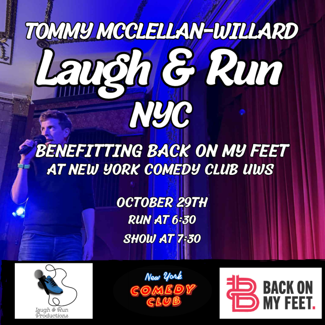 Laugh & Run with Tommy McClellan-Willard