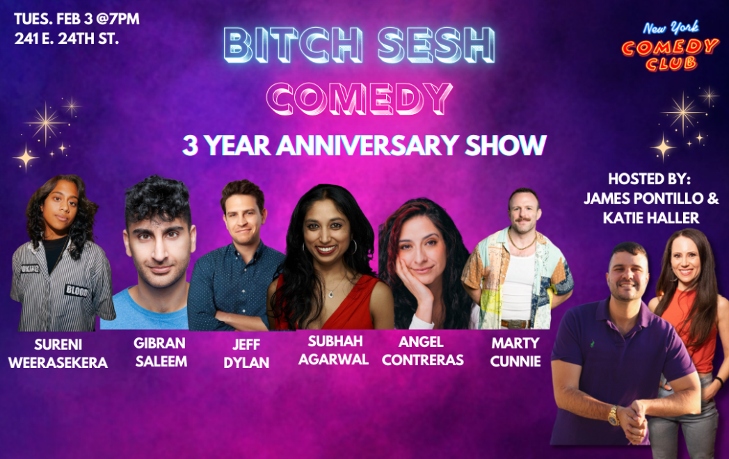 Bitch Sesh ft: Subhah Agarwal, Liz Barrett, Gibran Saleem, Katie Haller, Sureni Weerasekera, Angel Contreras, Jeff Dylan, Marty Cunnie